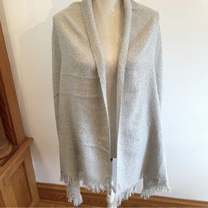 Grey sparkle scarf/shawl